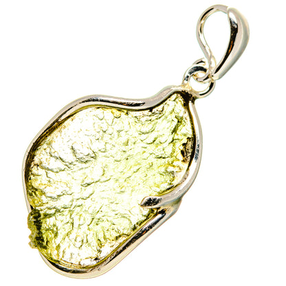 Czech Moldavite Pendants handcrafted by Ana Silver Co - PD754947