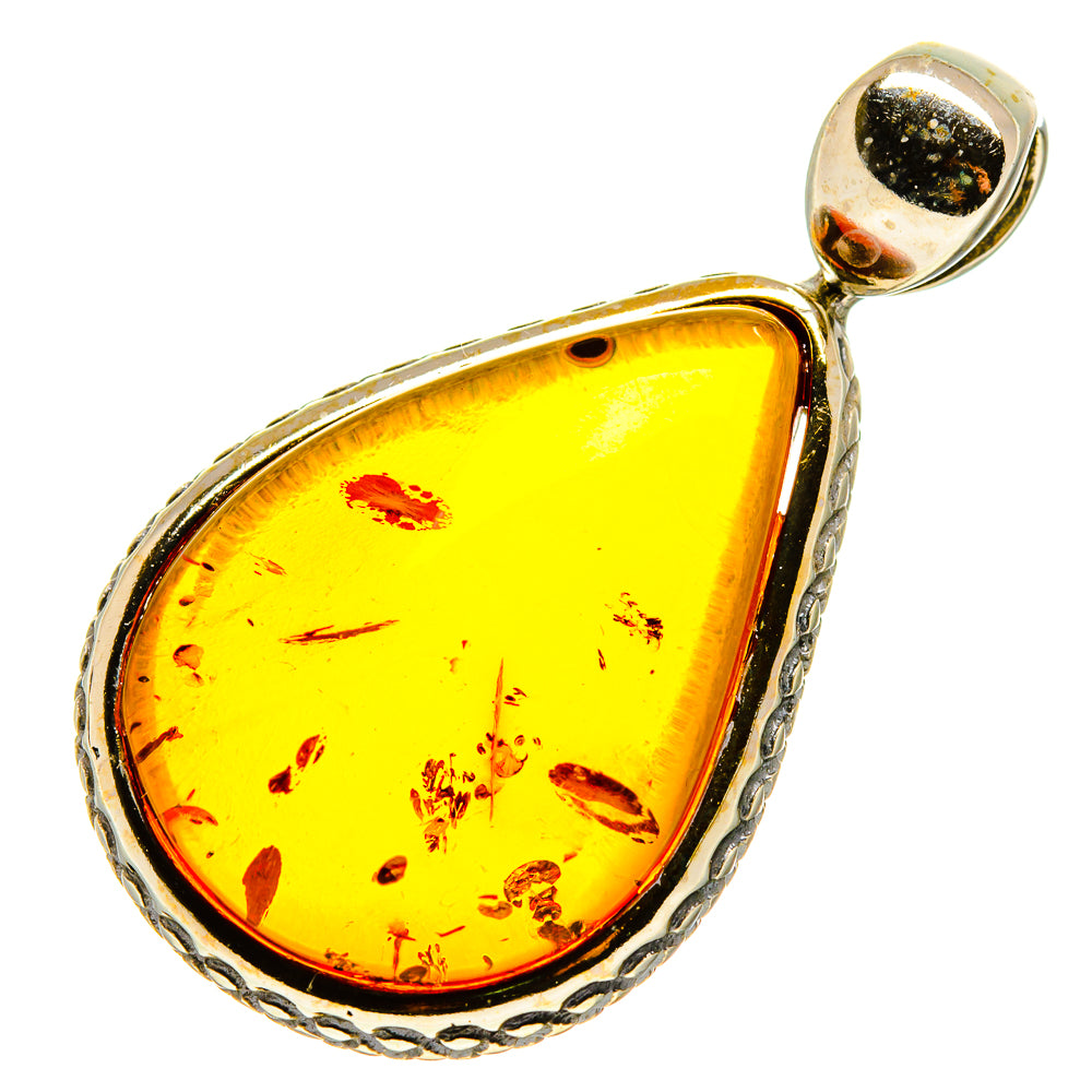 Baltic Amber Pendants handcrafted by Ana Silver Co - PD754950