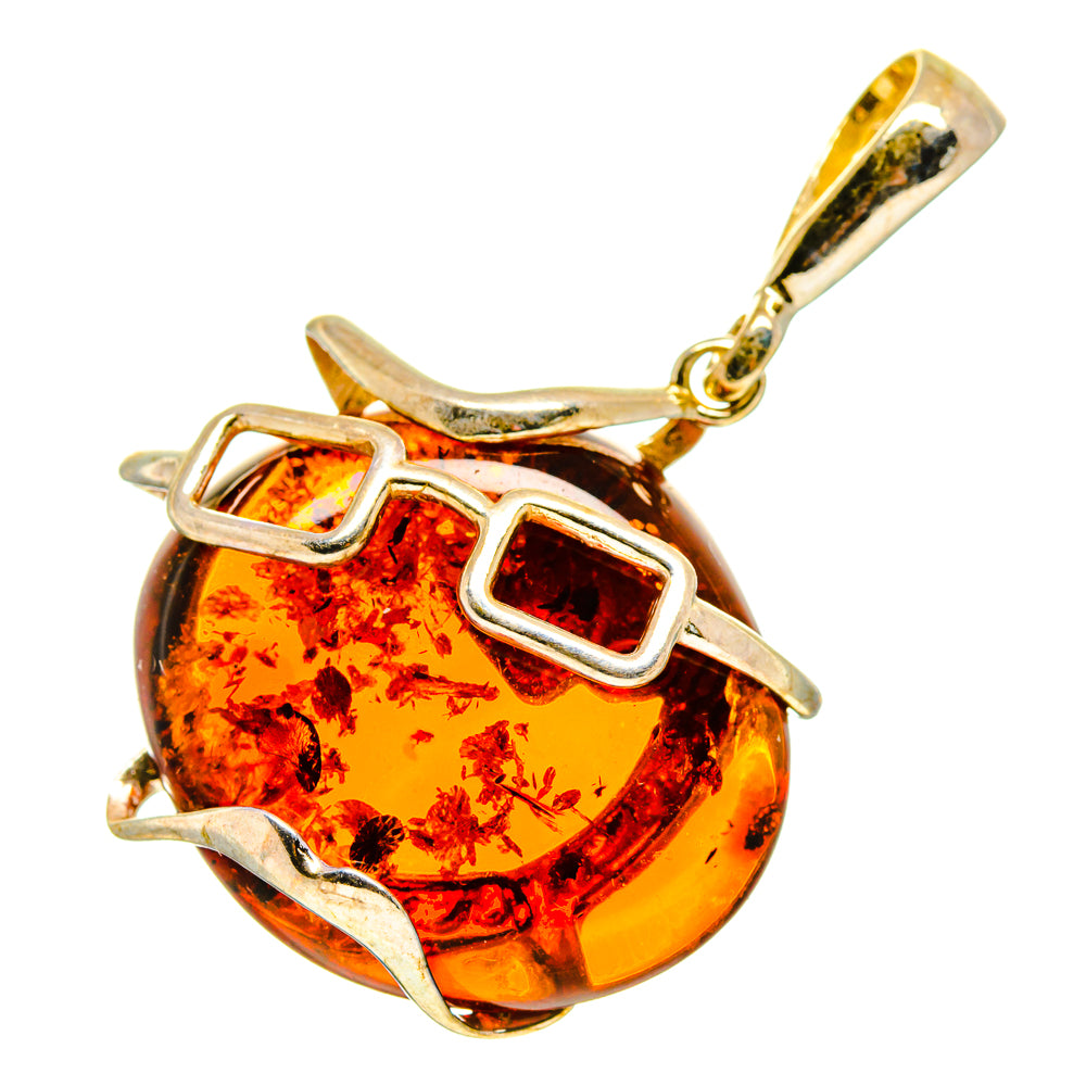 Baltic Amber Pendants handcrafted by Ana Silver Co - PD754958