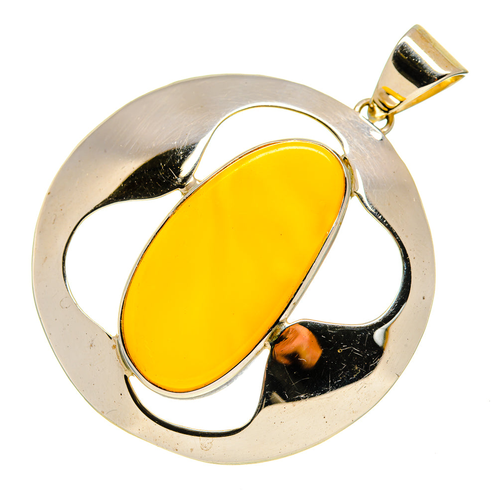 Baltic Amber Pendants handcrafted by Ana Silver Co - PD754960
