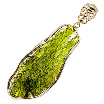 Czech Moldavite Pendants handcrafted by Ana Silver Co - PD754964