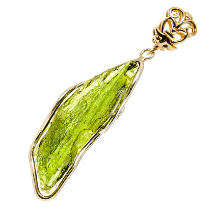 Czech Moldavite Pendants handcrafted by Ana Silver Co - PD754966