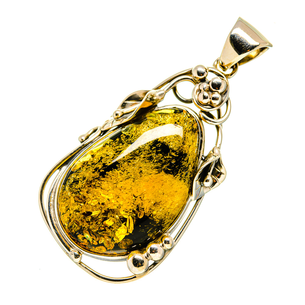 Baltic Amber Pendants handcrafted by Ana Silver Co - PD754971