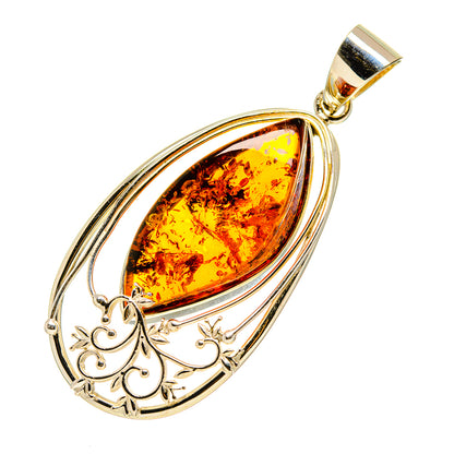 Baltic Amber Pendants handcrafted by Ana Silver Co - PD754973