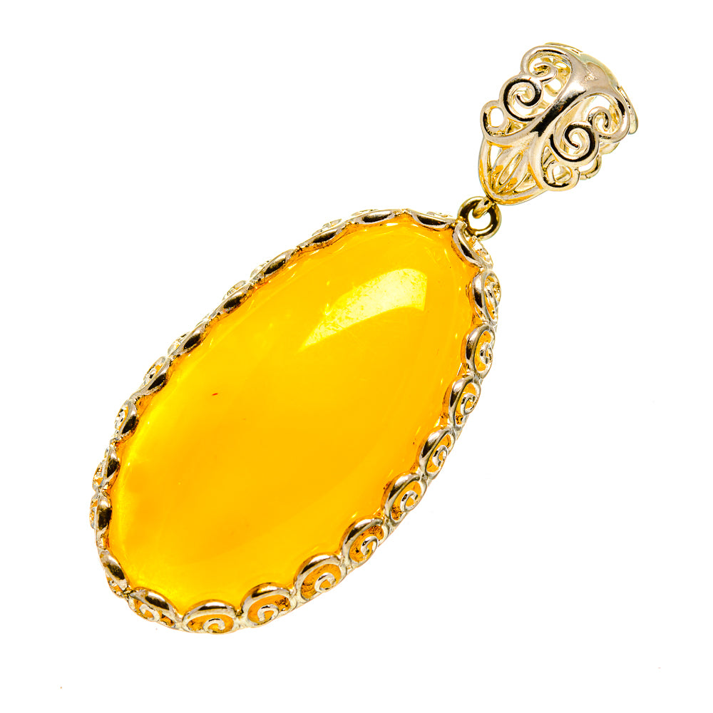 Baltic Amber Pendants handcrafted by Ana Silver Co - PD754974