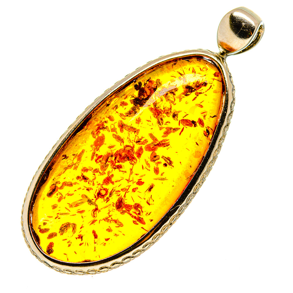 Baltic Amber Pendants handcrafted by Ana Silver Co - PD754979
