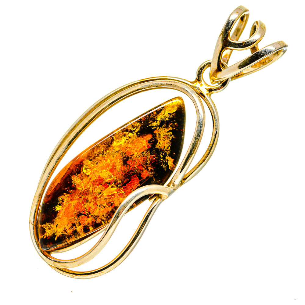 Baltic Amber Pendants handcrafted by Ana Silver Co - PD754986