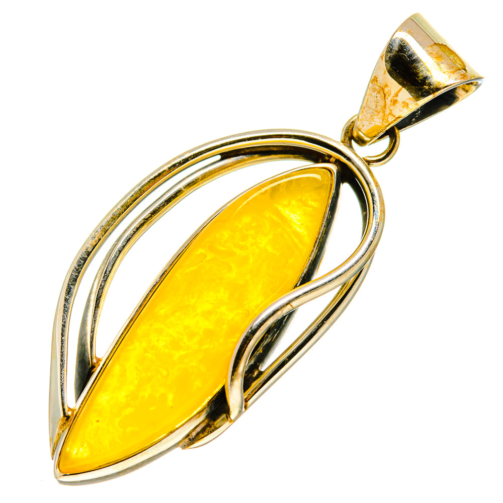 Baltic Amber Pendants handcrafted by Ana Silver Co - PD754989