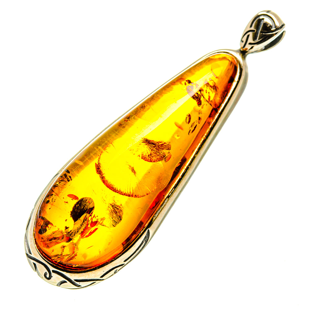 Baltic Amber Pendants handcrafted by Ana Silver Co - PD754993