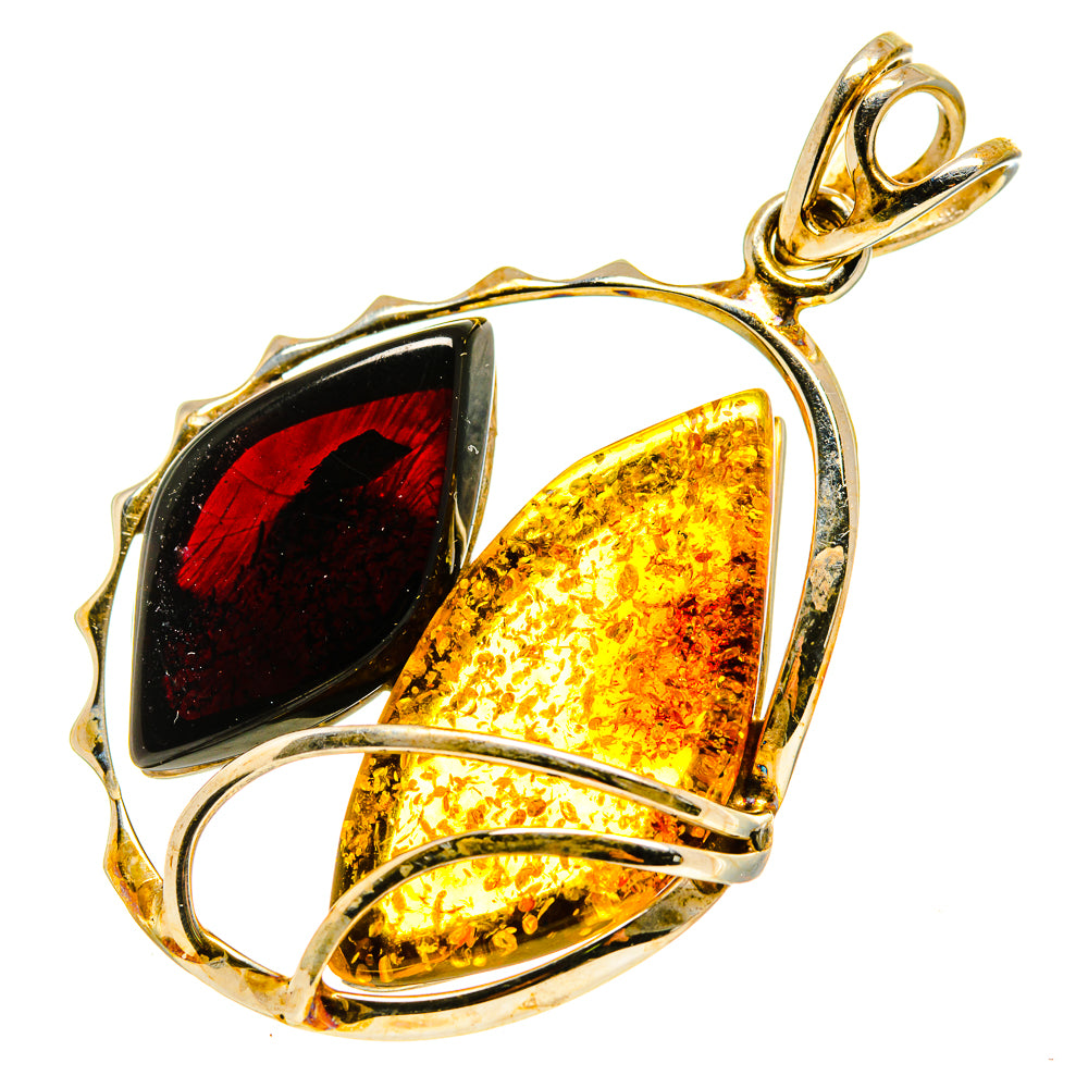 Baltic Amber Pendants handcrafted by Ana Silver Co - PD754995