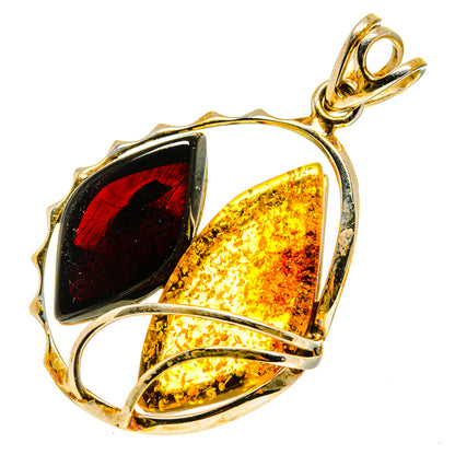 Baltic Amber Pendants handcrafted by Ana Silver Co - PD754995