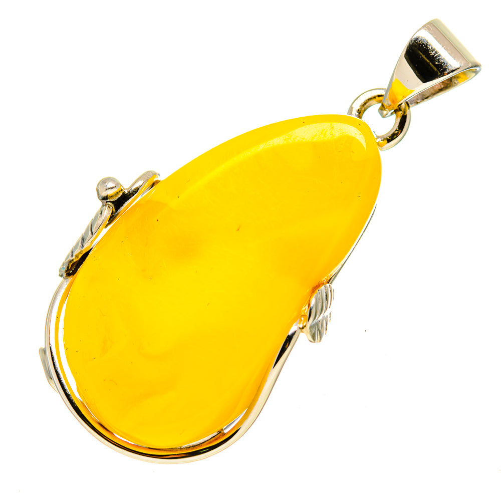 Baltic Amber Pendants handcrafted by Ana Silver Co - PD754998