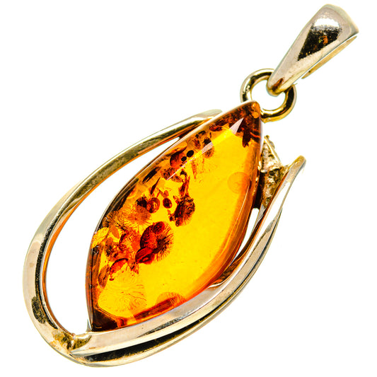 Baltic Amber Pendants handcrafted by Ana Silver Co - PD755000