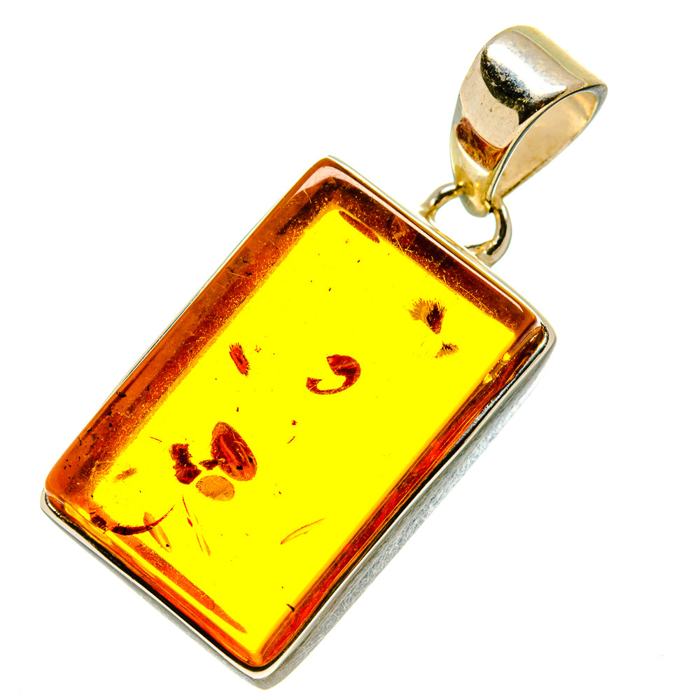 Baltic Amber Pendants handcrafted by Ana Silver Co - PD755001