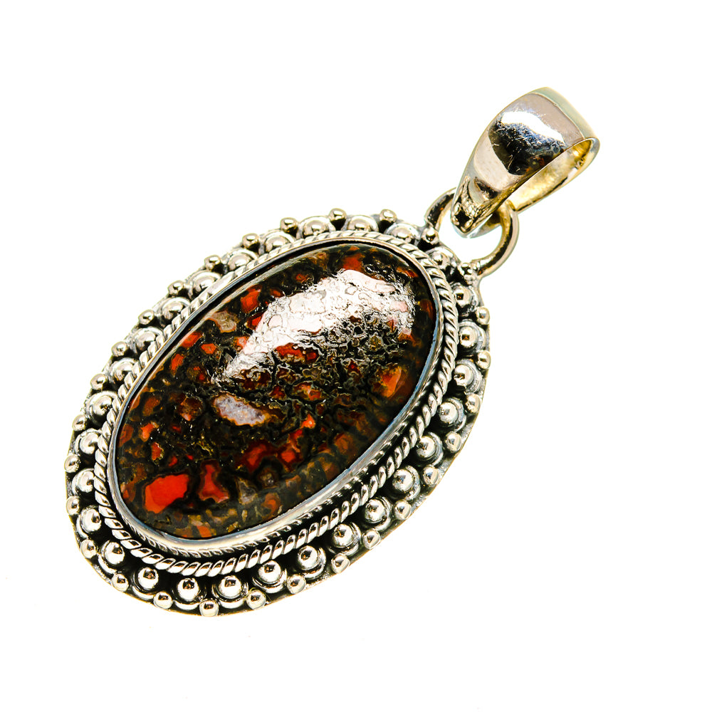 Dinosaur Bone Pendants handcrafted by Ana Silver Co - PD755012