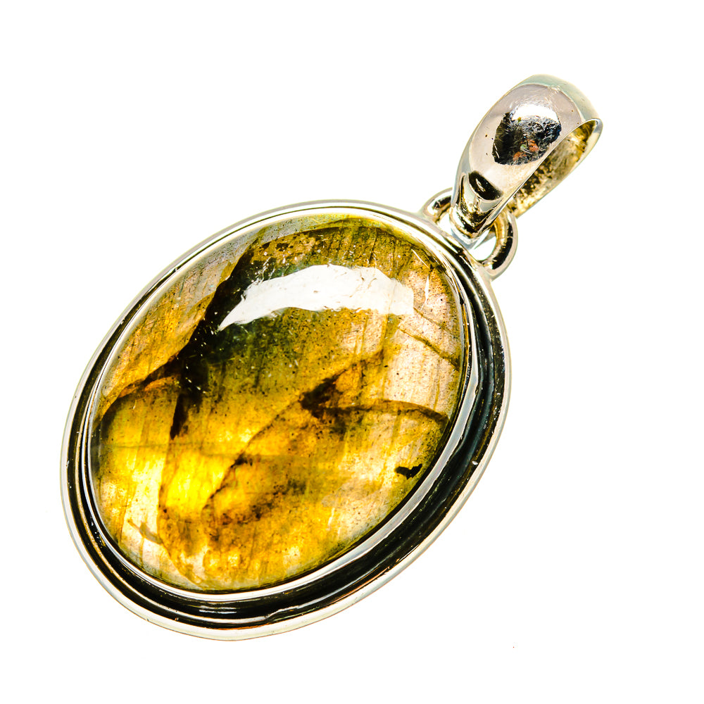 Labradorite Pendants handcrafted by Ana Silver Co - PD755013