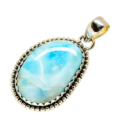 Larimar Pendants handcrafted by Ana Silver Co - PD755017