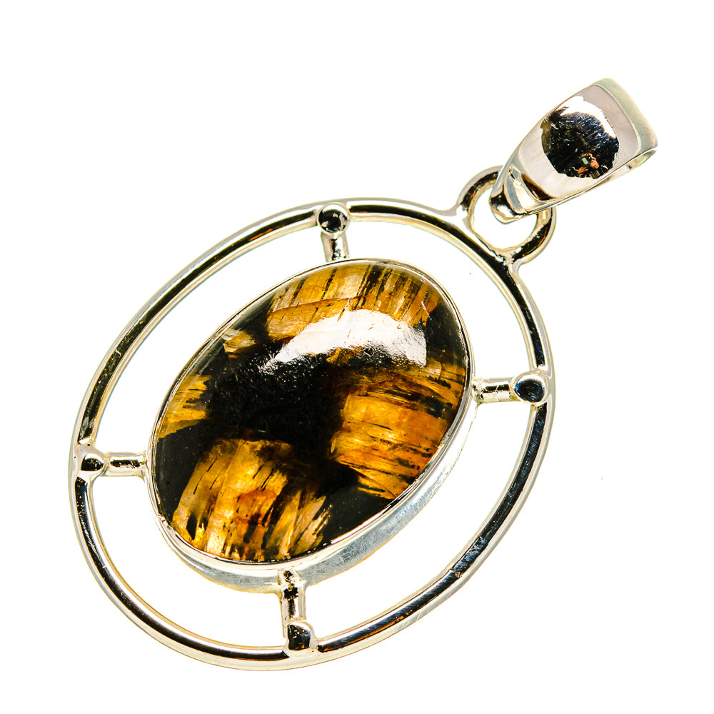 Chiastolite Pendants handcrafted by Ana Silver Co - PD755020
