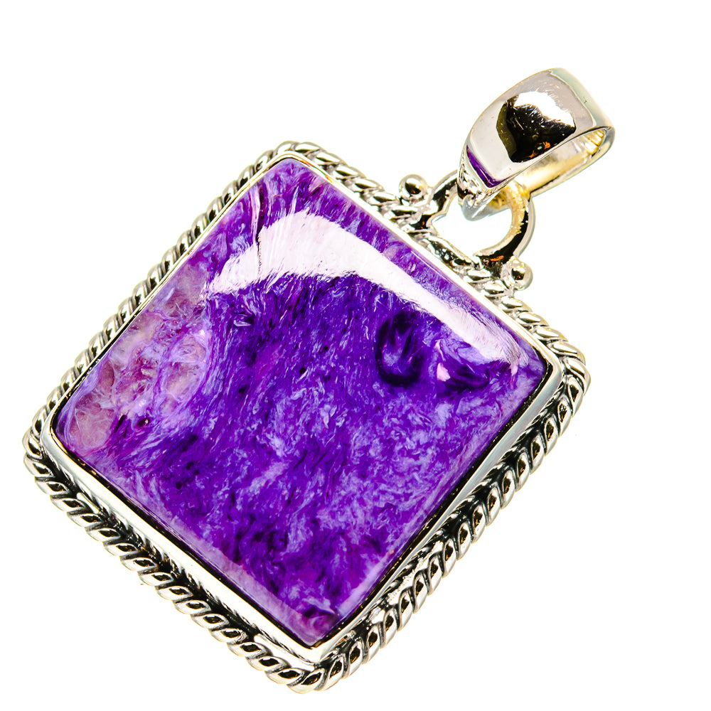 Charoite Pendants handcrafted by Ana Silver Co - PD755022