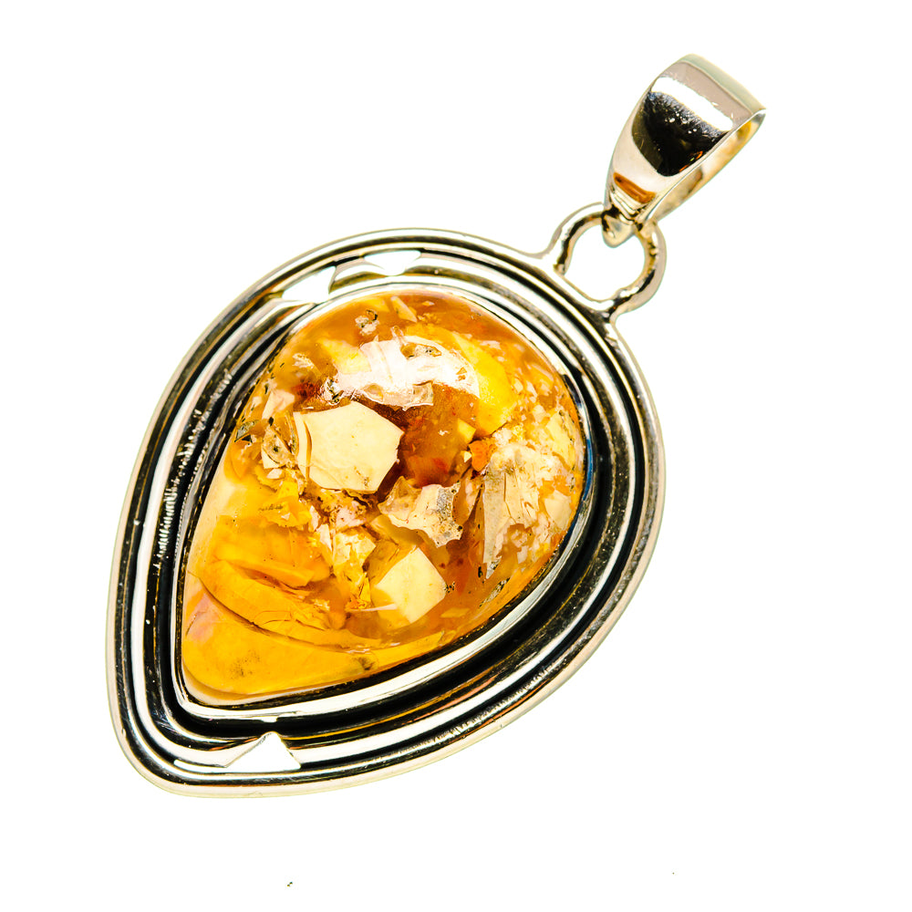 Brecciated Mookaite Pendants handcrafted by Ana Silver Co - PD755024