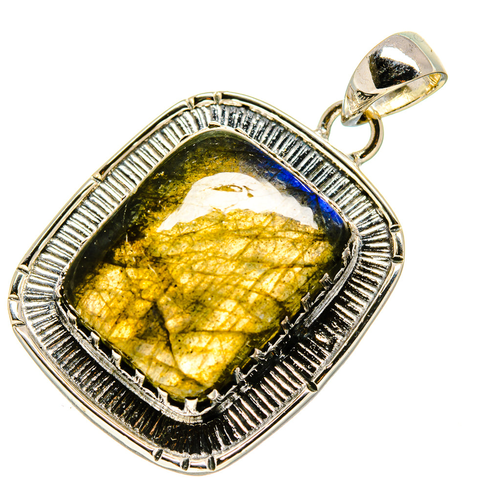 Labradorite Pendants handcrafted by Ana Silver Co - PD755029