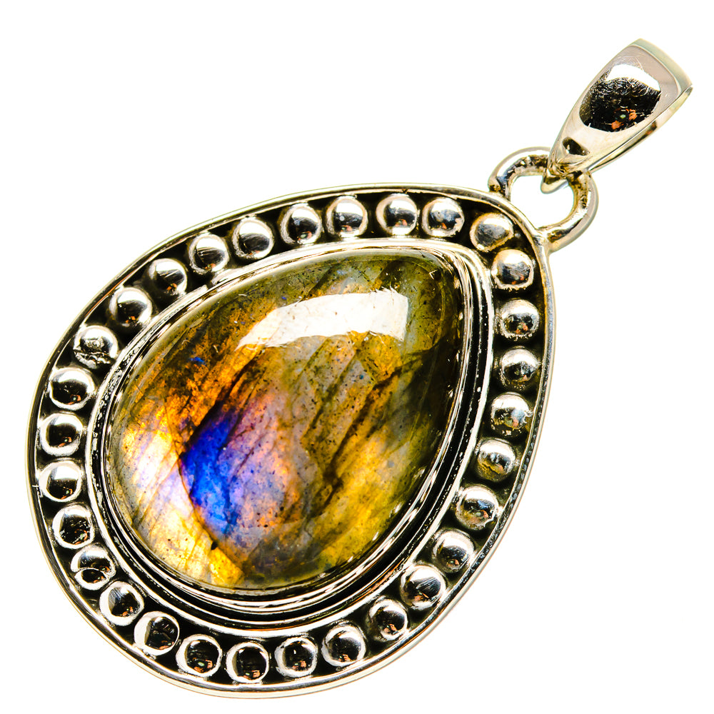 Labradorite Pendants handcrafted by Ana Silver Co - PD755032