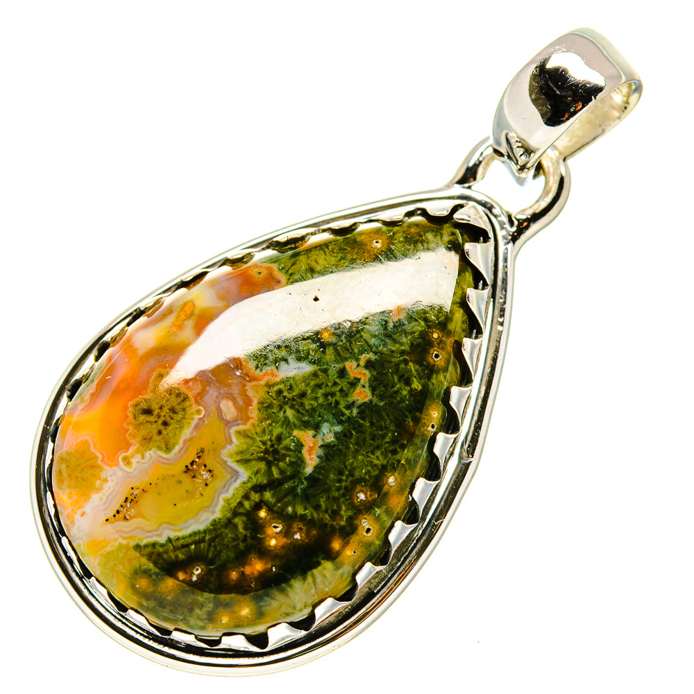 Ocean Jasper Pendants handcrafted by Ana Silver Co - PD755042