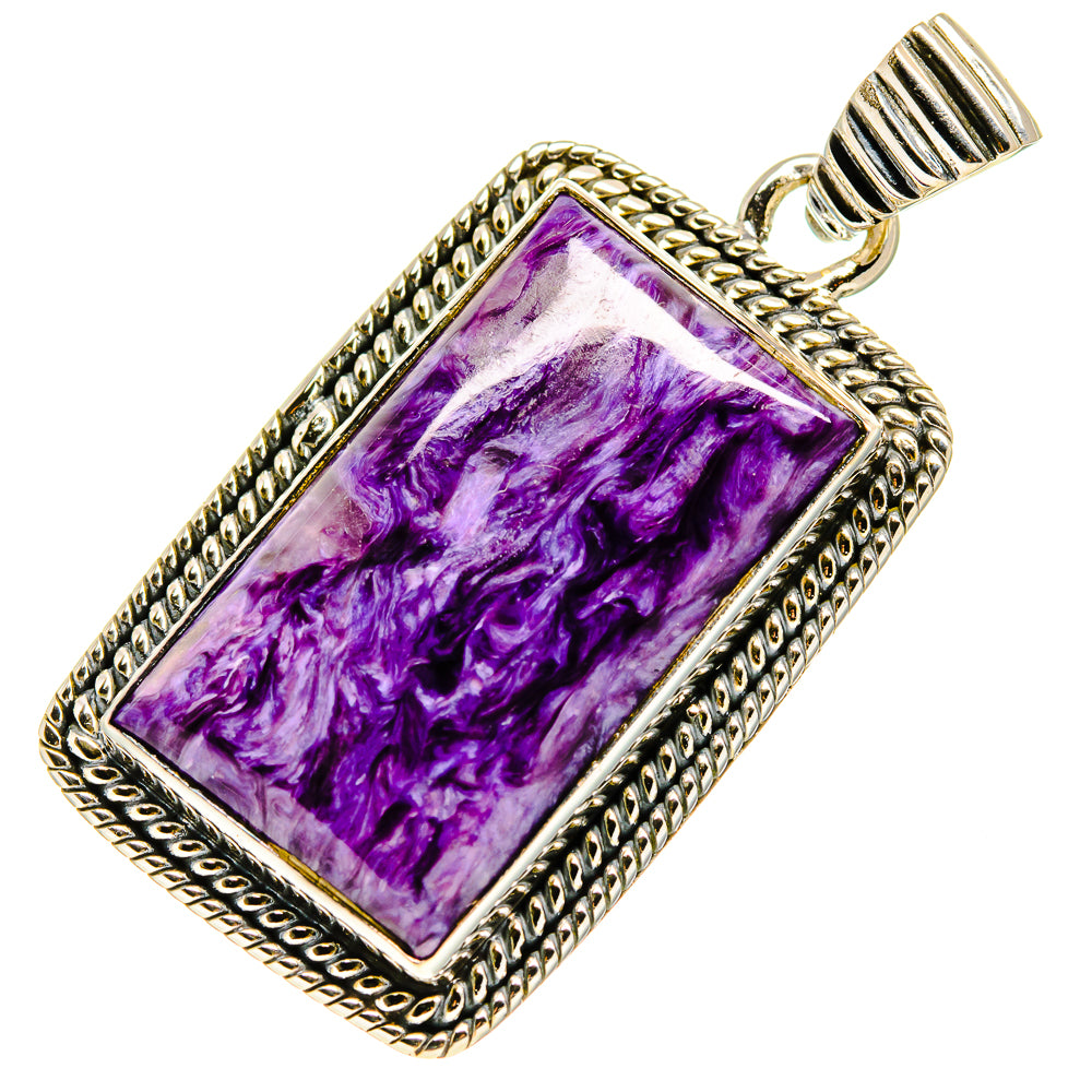 Charoite Pendants handcrafted by Ana Silver Co - PD755047