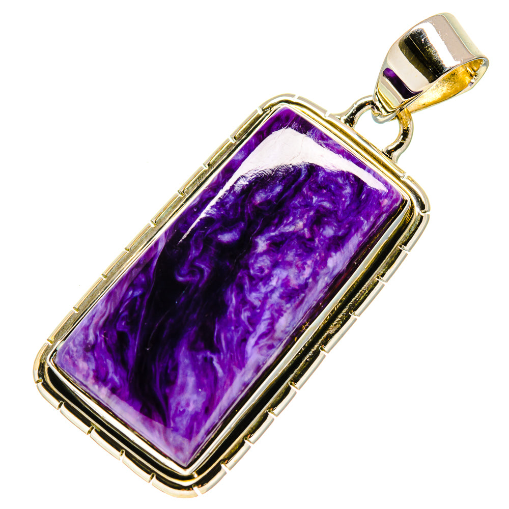 Charoite Pendants handcrafted by Ana Silver Co - PD755048