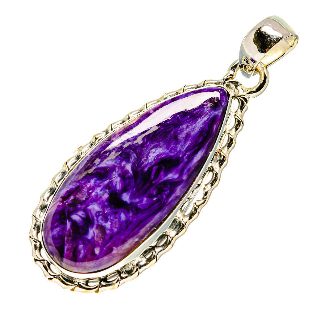 Charoite Pendants handcrafted by Ana Silver Co - PD755056
