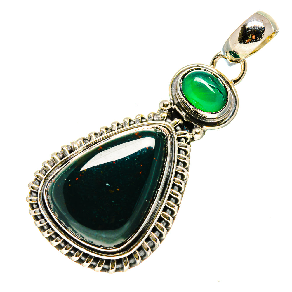Bloodstone Pendants handcrafted by Ana Silver Co - PD755060