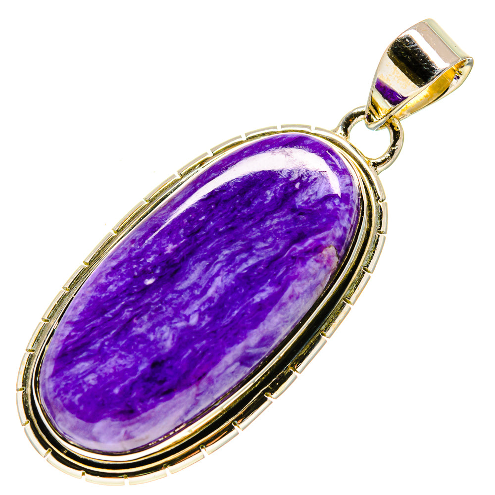 Charoite Pendants handcrafted by Ana Silver Co - PD755064