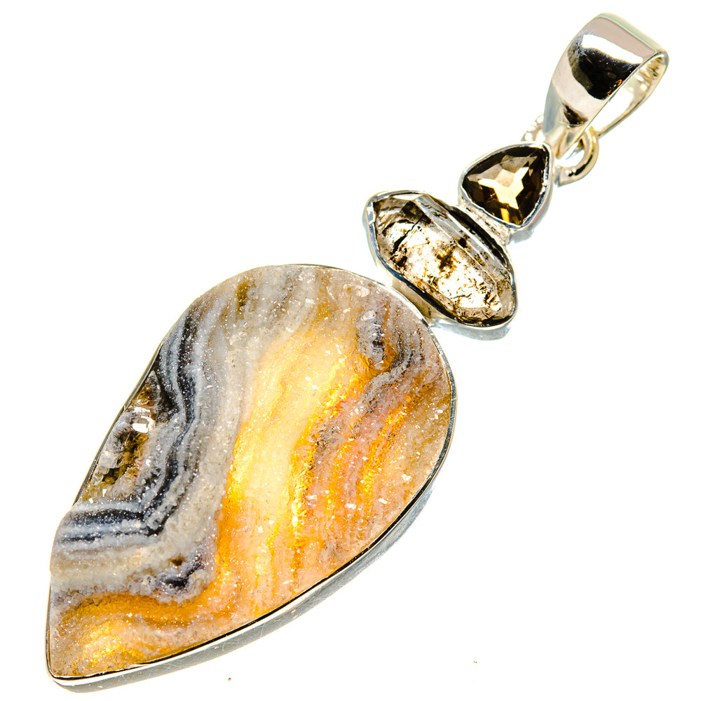 Desert Druzy Pendants handcrafted by Ana Silver Co - PD755073