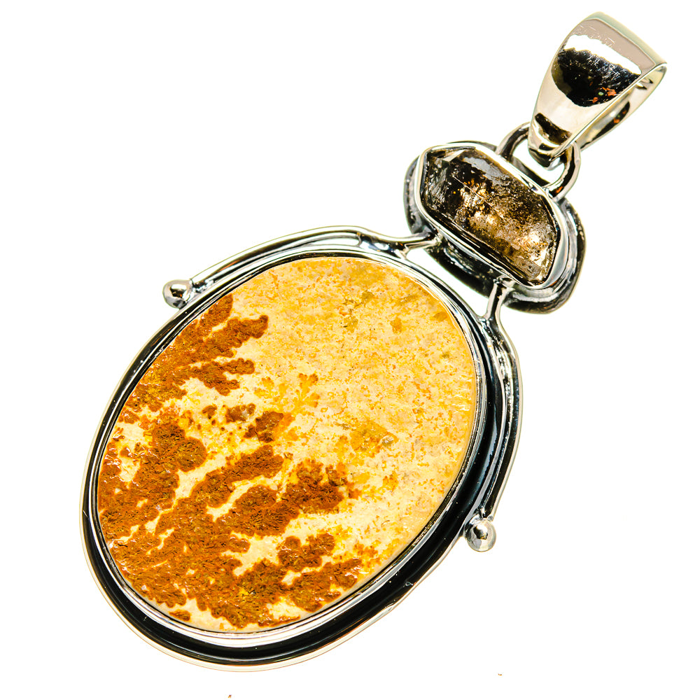 Scenic Dendritic Agate Pendants handcrafted by Ana Silver Co - PD755076