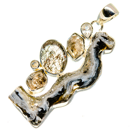 Oco Geode Pendants handcrafted by Ana Silver Co - PD755077