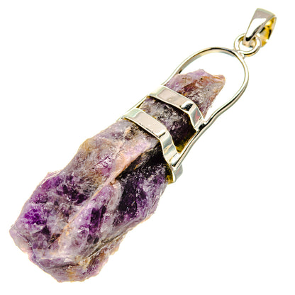 Amethyst Stalactite Pendants handcrafted by Ana Silver Co - PD755078