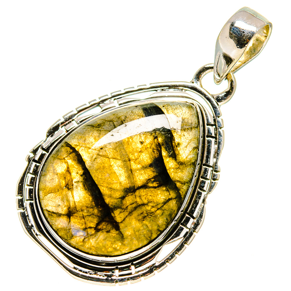 Labradorite Pendants handcrafted by Ana Silver Co - PD755082