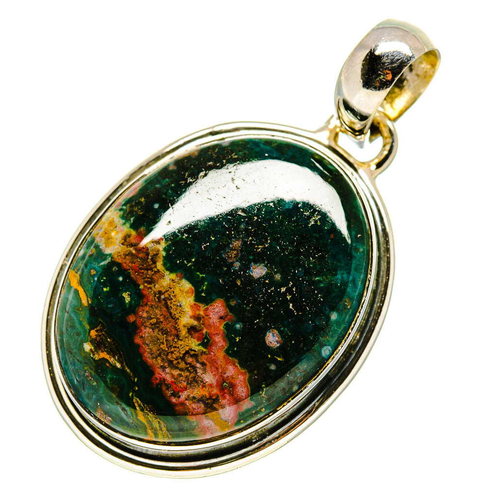 Chrysocolla Pendants handcrafted by Ana Silver Co - PD755083