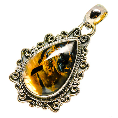 Pietersite Pendants handcrafted by Ana Silver Co - PD755088