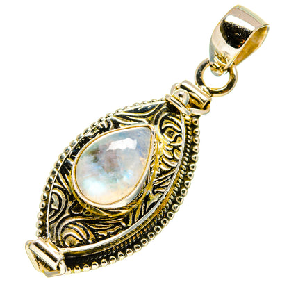 Rainbow Moonstone Pendants handcrafted by Ana Silver Co - PD755090