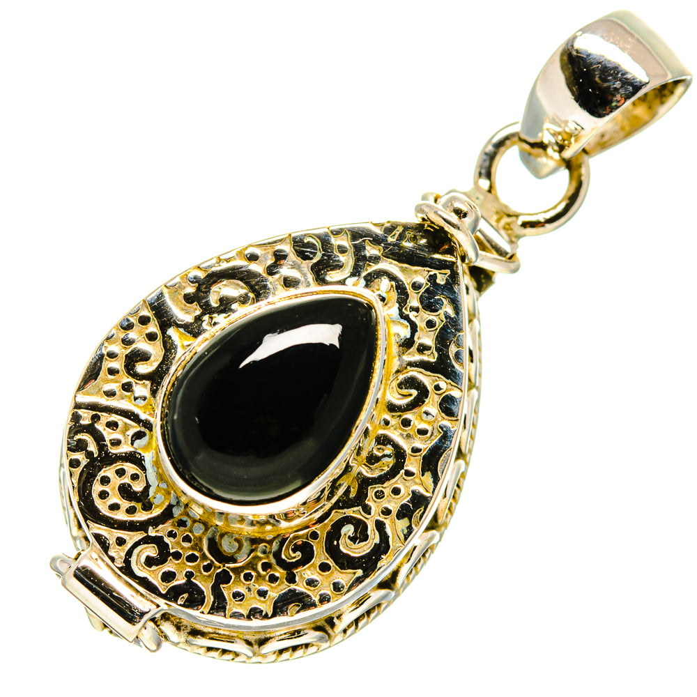 Black Onyx Pendants handcrafted by Ana Silver Co - PD755091