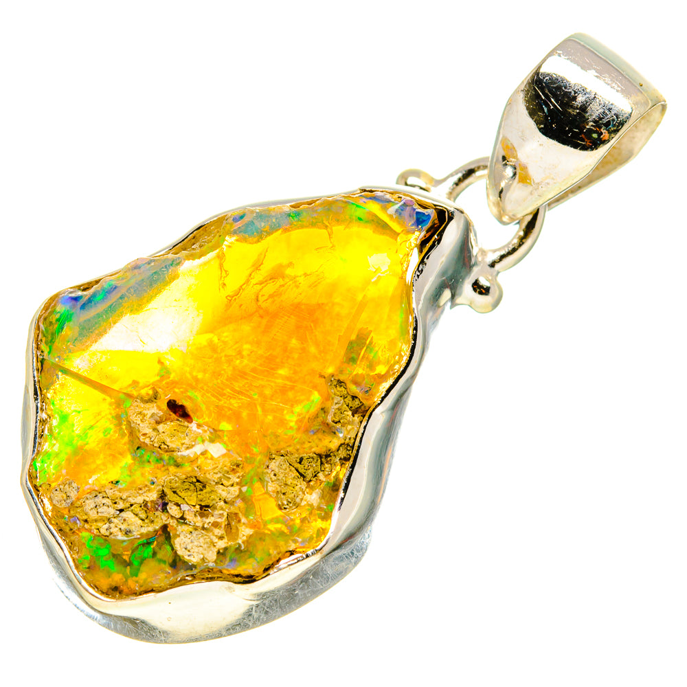 Ethiopian Opal Pendants handcrafted by Ana Silver Co - PD755097