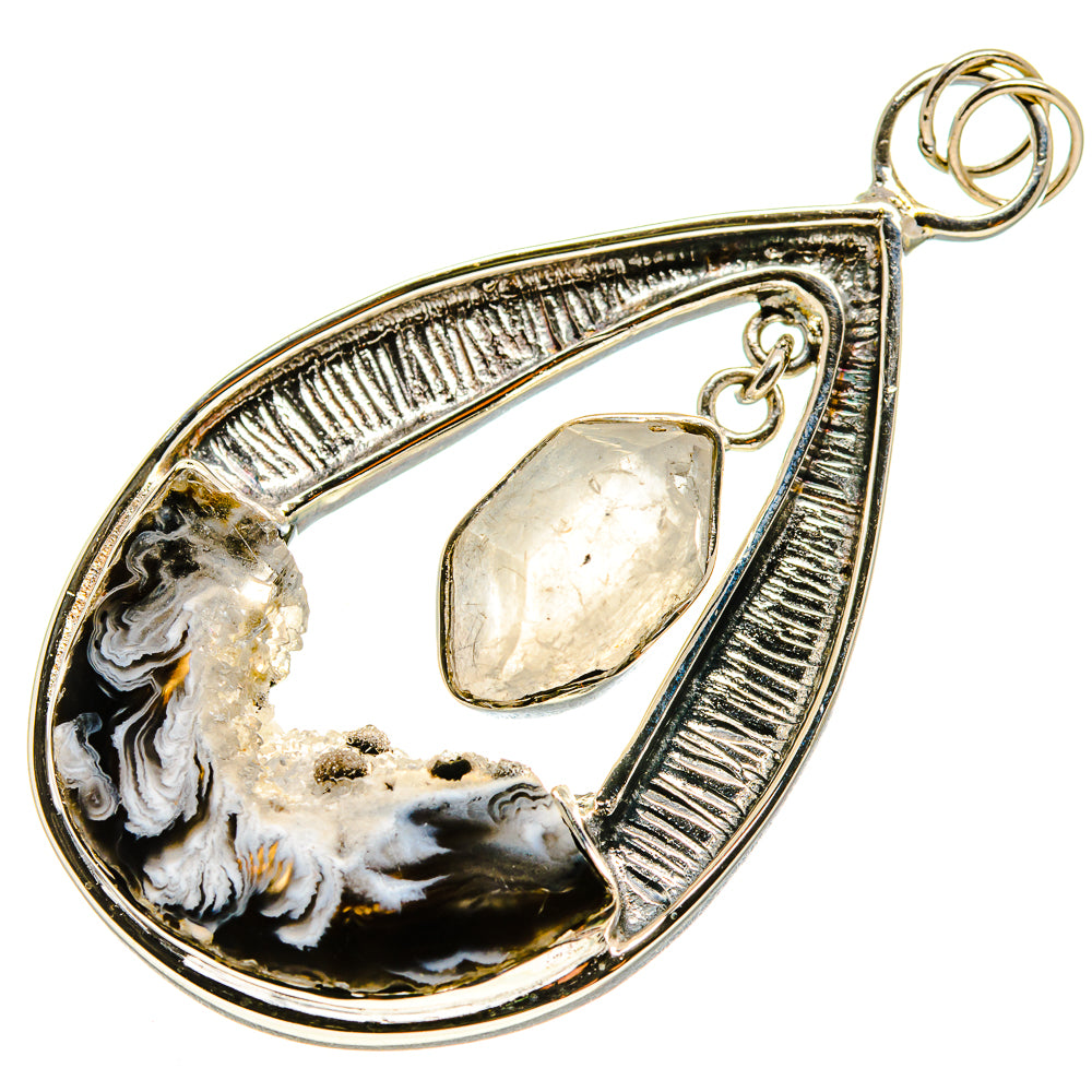 Oco Geode Pendants handcrafted by Ana Silver Co - PD755104