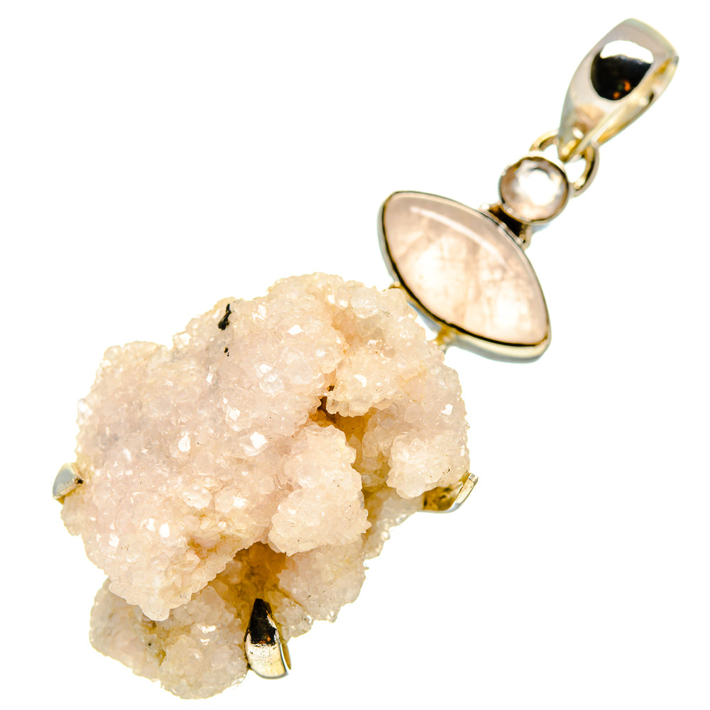 Rainbow Moonstone Crystal Pendants handcrafted by Ana Silver Co - PD755116