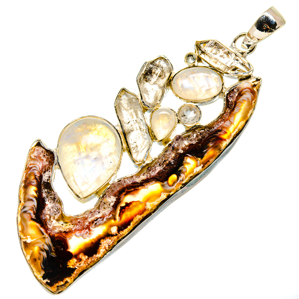 Oco Geode Pendants handcrafted by Ana Silver Co - PD755118