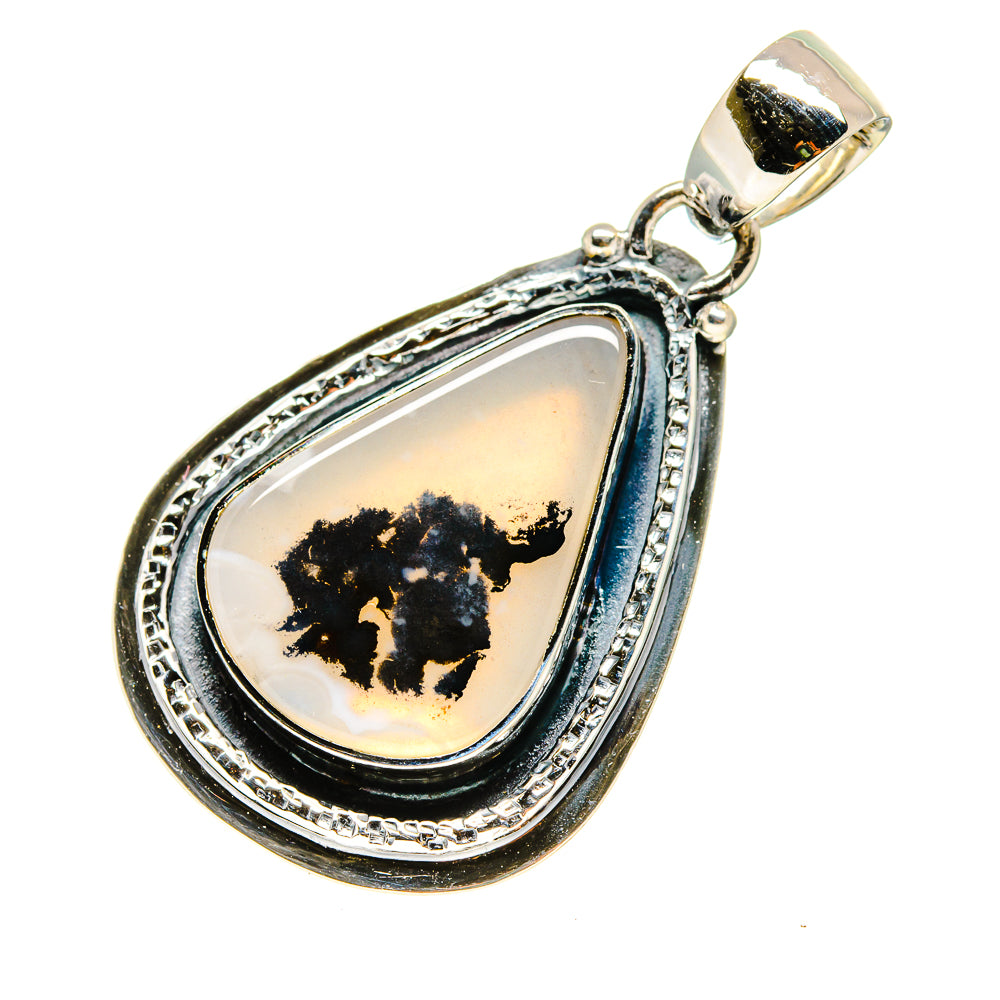 Scenic Dendritic Agate Pendants handcrafted by Ana Silver Co - PD755122