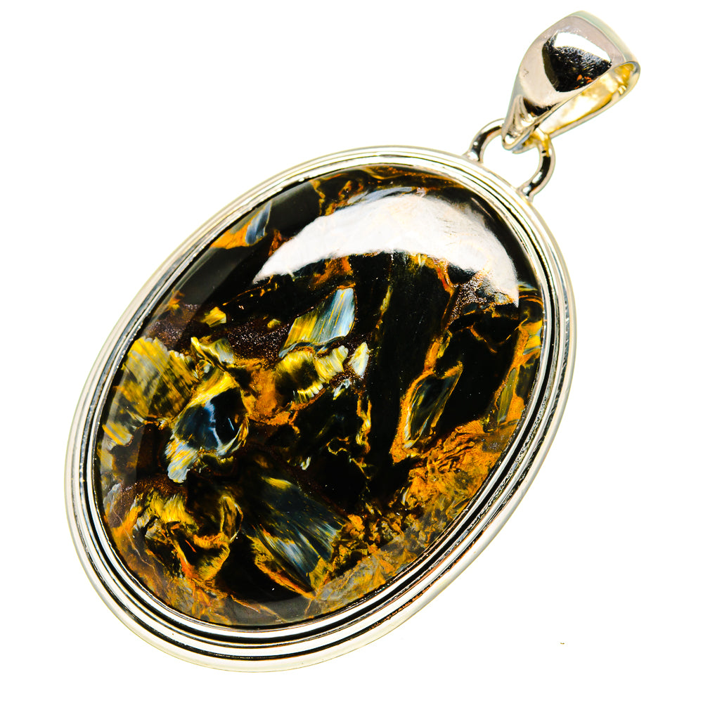 Pietersite Pendants handcrafted by Ana Silver Co - PD755123