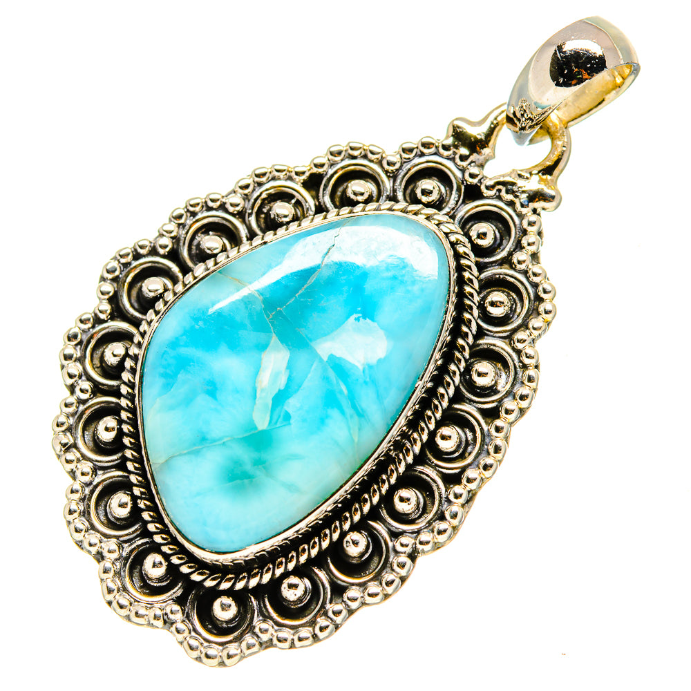 Larimar Pendants handcrafted by Ana Silver Co - PD755151