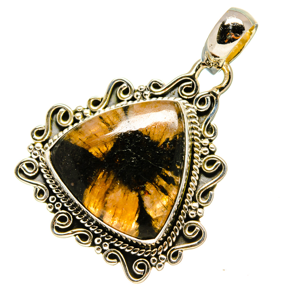 Chiastolite Pendants handcrafted by Ana Silver Co - PD755154