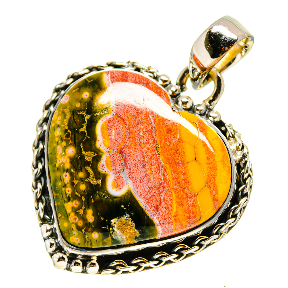 Ocean Jasper Pendants handcrafted by Ana Silver Co - PD755156